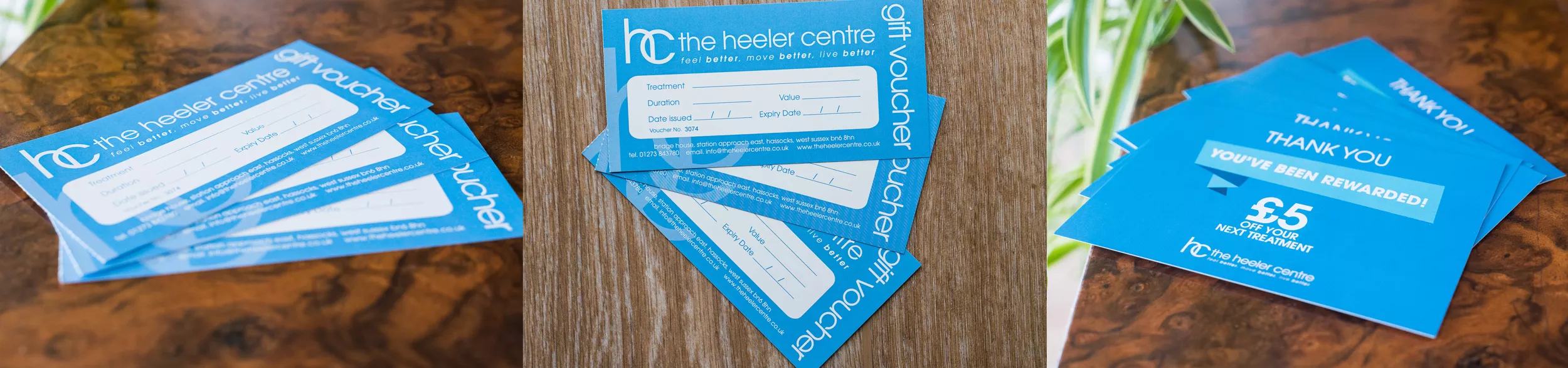 The Heeler Centre gift vouchers